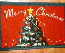 New Christmas doormats
