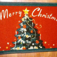 New Christmas doormats