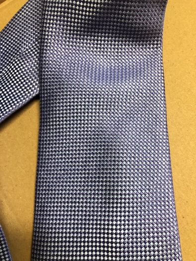 Designer silk tie Balmain light Purple