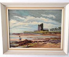 Oil Painting of Robswall, Malahide 1969