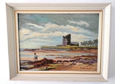 Oil Painting of Robswall, Malahide 1969