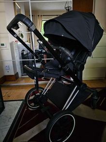 Cybex e-Priam Pushchair with matching footmuff