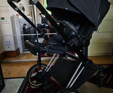 Cybex e-Priam Pushchair with matching footmuff