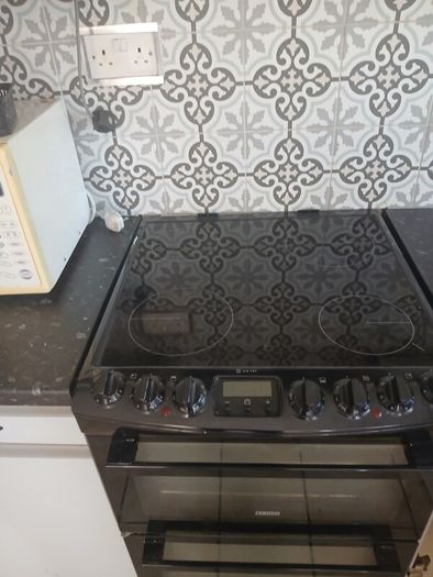Zanussi Double Oven Freestanding Cooker
