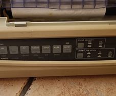 OKI MICROLINE 3321 USB A3 9-Pin Dot Matrix Impact Printer - Used