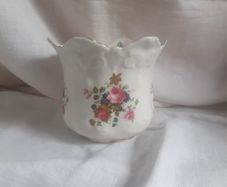 Victoriana  Fine Bone China Plant Pot Holder.