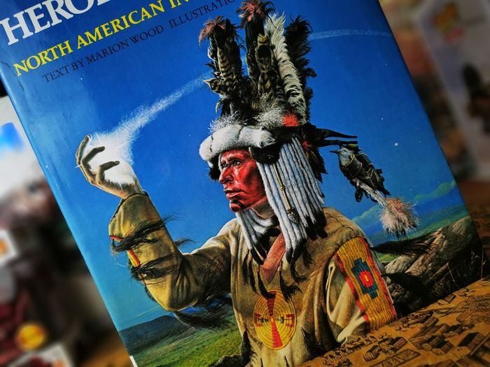 Spirits, Heroes and Hunters from North American Indian Mythology ! Hardcover ! 1981 ! by Eurobook !