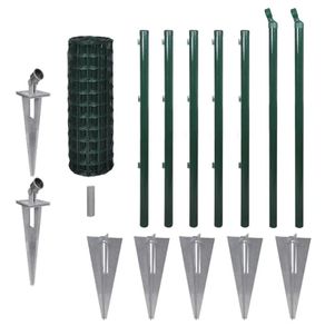 Euro Fence Steel  Green