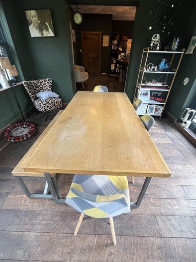 dining table and chairs