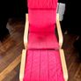 Ikea Armchair and Stool Image 2