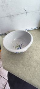 Judy Greene Pottery from Galway, Ireland, featuring a distinct floral breakfast bowl.