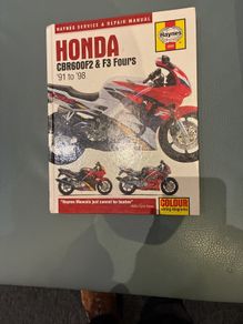 Honda CBR600F2 & F3 Fours 1991-98 Haynes Manual
