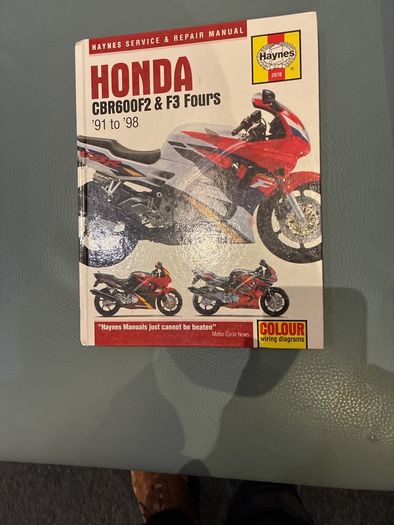 Honda CBR600F2 & F3 Fours 1991-98 Haynes Manual