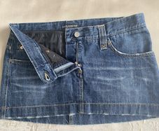 DOLCE & GABNNA denim Skirt.  IT size:44.