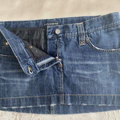 DOLCE & GABNNA denim Skirt.  IT size:44.