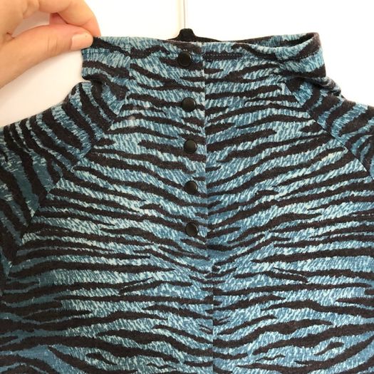 Kenzo x H&M leopard print wool turtleneck