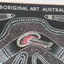 Vintage Australian Aboriginal design by artist Lewis Burns Image 5