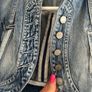 Short Cropped Denim Jacket Size S Image 2