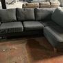 Grey corner sofa l shaped Image 4