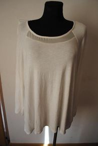 Moda at George white long sleeve top size UK20 EU48 Postage included