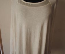 Moda at George white long sleeve top size UK20 EU48 Postage included