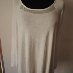 Moda at George white long sleeve top size UK20 EU48 Postage included