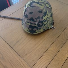 GERMAN ww2 stahlhelm replica with removable helmet cover ww2 memorabilia/collectible item/Airsoft helmet/ re-enactment piece/ collectible history item