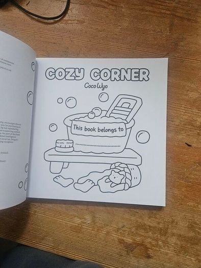 Cosy Corner Colouring Book