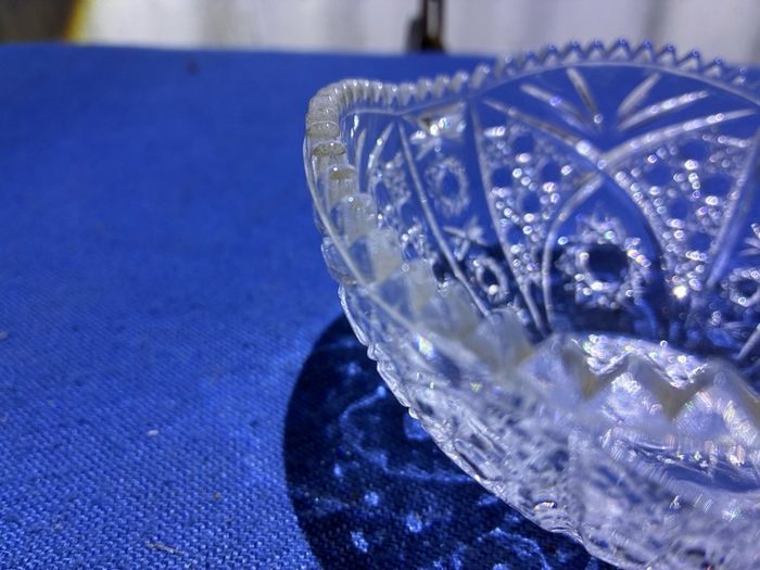 Vintage Potpourri cut glass bowl