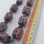 Antique Venetian Style Thousand Eye Glass Big Beads Necklace Image 2