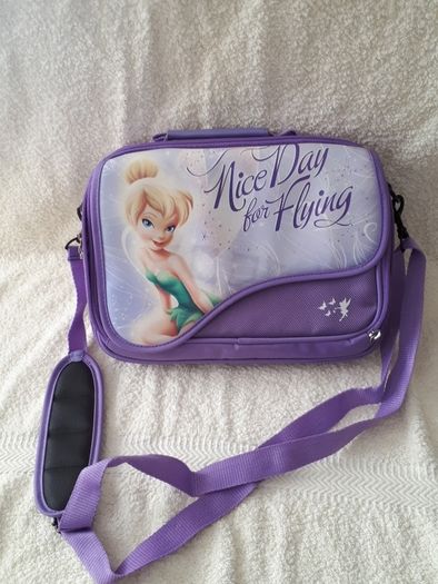 Tinkerbell Cross bag /laptop / art bag.
