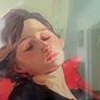 "Relaxing Woman" by artist Sabina Samulska Image 3