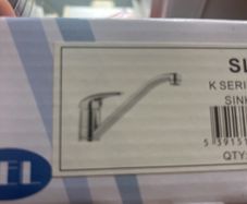 kitchen sink taps x3 sets