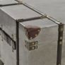 Coffee Table MDF and Aluminium 102x51x47.5 cm Image 9