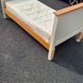 Timber solid frame single bed Image 6