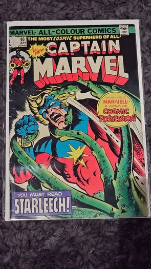 Captain Marvel Comics Lot Bundle