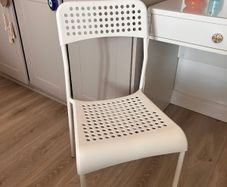 IKEA ADDE Italia chair, White Indoor Outdoor