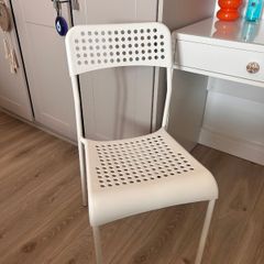IKEA ADDE Italia chair, White Indoor Outdoor
