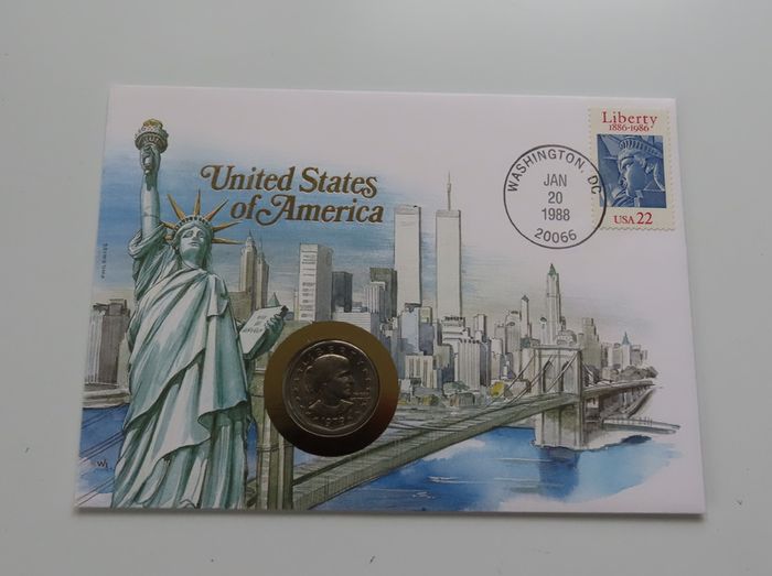 USA 1979 Dollar BUNC stamp cover