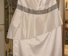 White lipsy dress brand new small sizing