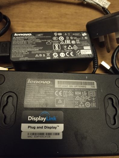 Lenovo ThinkPad USB 3.0 Pro Dock
