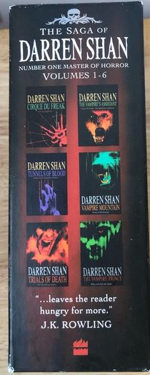 The Saga of Darren Shan - volumes 1-6