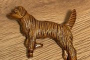 Vintage Dog Brooch