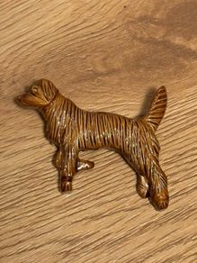 Vintage Dog Brooch