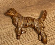 Vintage Dog Brooch
