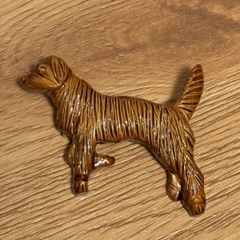 Vintage Dog Brooch