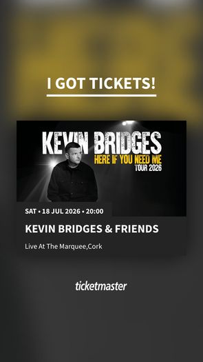 Kevin Bridges Cork