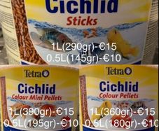Tetra Cichlid Colour Pellets aquarium fish food - 20% OFF AUGUST BANK HOLIDAY