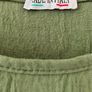 Size 12 Khaki Green Top , Made In Italy Image 2