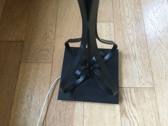 Lighting - Wrought Iron Floor Lamp.